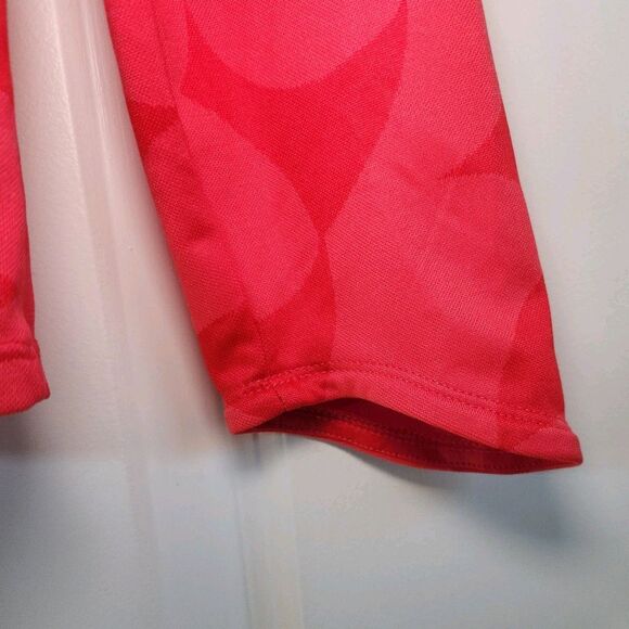 nike Girl's sports dri-fit coral p zip-up high neck top Xl urban fitness style - Picture 2 of 13